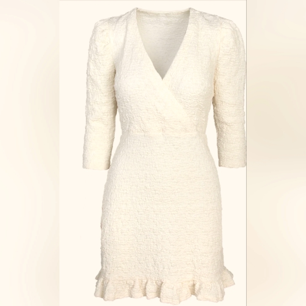 Greylin Lulu Popcorn Knit Modest Minimalist Dress - Picture 2 of 12
